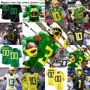 Jerseys NCAA Oregon Ducks Futebol Jersey Kris Hutson Jaylon Redd Terrance Ferguson Spencer Webb Justin Flowe Steve Stephens IV Bra