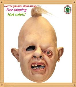 Details about Halloween Costume Sloth Goonies Movie Horror Dress Up Latex Party Masks WL11638199179