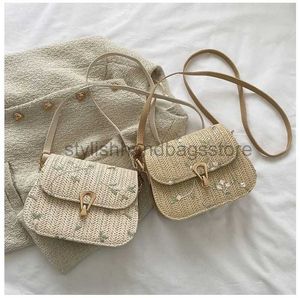 Torby na ramię moda koronkowa torba crossbody słomka letnia plaża Kupper damskie ręcznie robione tkane designerskie torebkę dla dziewcząt kadry