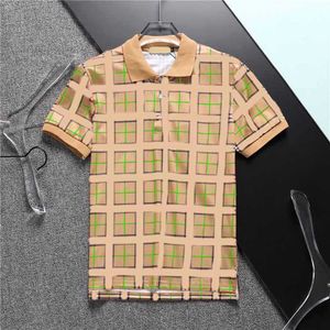 designer de verão camisa polo xadrez bb homens polo tshirt mulheres designers de luxo para homens carta polos bordados camisetas roupas de manga curta cáqui tshirt