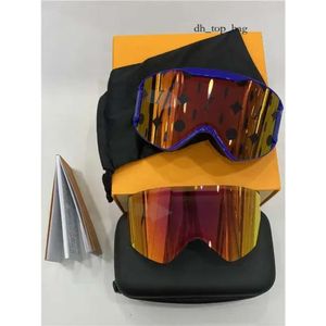Luksusowe projektanty gogle narciarskie okulary przeciwsłoneczne dla mężczyzn i kobiet damskie damskie damskie szklane okulary gogle duże ochronne chłód z 4793