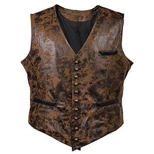 Męski Slim Fit Gentleman Business Business Waistcoat zamsz skórzany kombinezon Vintage Western Cowboy Regular 231227