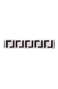 Summer Luxury Designer Elastic Black White Brown Double Letters Bands per donne Fashion Unisex Head Band con parole Hig4561650