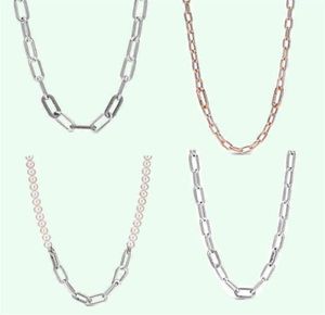 Sterling Silver Me Chain Necklace Hip Hop 925 Jewelry Original Design Diy Jewelry Christmas Gift Girl22L2937501