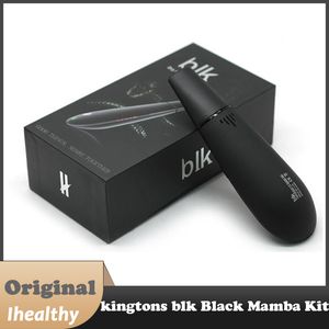 100% Authentieke Kingtons BLK Black Mamba Droge Kruiden Vaporizer Starterkit Ingebouwde 1600mAh Batterij