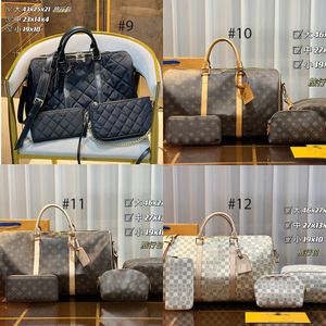 2024 new designer duffle bag with cosmetic bag and wallet Large Capacity Travel weekender Handbag Luxury Shoulder Bag Mens Sport Outdoor Classic Duffel Totes 4pc set