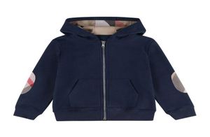 Spring Fall Baby Boys Jackets Kids Bomulls Zipper Coats Fashion Hooded Jacket Boy Outwear Child Casual Cardigan Coat 2-7 Years2461578