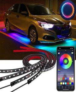 100W 5050 SMD LED IP68 Waterproof Car Underbody Light LED Decorative Lamp Auto RGB Underglow Flexible Strip Voice APP Control7440036