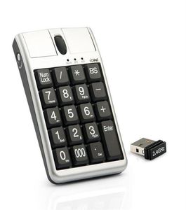 Original 2-in-iOne Scorpius N4 optische Maus, USB-Tastatur, kabelgebundener 19-Ziffernblock mit Maus und Scrollrad für schnelle Dateneingabe16264485