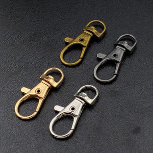 100pcs 36CM Bag Belt Strap Buckles Metal Carabiner Clasps Lobster Dog Collar Key Swivel Clips Snap Hook DIY Accessories 231227