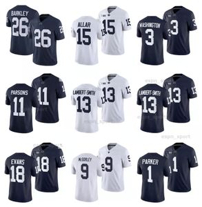 2023 Penn State Nittany Football Jersey College Drew Allar Nicholas Singleton Saquon Barkley Trace McSorley Micah Parsons Sean Clifford Cain SZ S-4xl