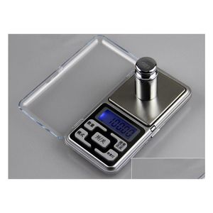 Waagen Großhandel Elektronische LCD-Display-Waage Mini Pocket Digital 200Gx0,01G Wiegegewichtswaagen Nce G/Oz/Ct/TL Drop Deliv Dhlxo