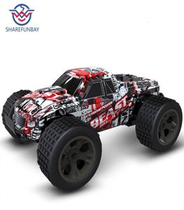 Carro rc 24g 4ch rock radio s condução buggy offroad caminhões modelo de alta velocidade veículo offroad wltoys deriva brinquedos 2201198304912