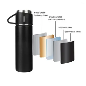 Water Bottles Design Pink Camping Coffee Mugs Wholesale Vacuum Travel Mug Blank Stainless Steel Tumbler Gift Set