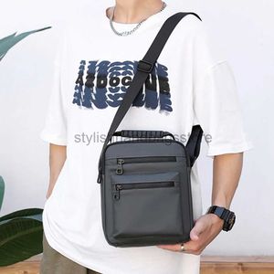 Worki na ramię męskie torba crossbody Waterproof nylon telefon mały boczny LTI Pocket Messenger Regulowany pasek Pasek Prestylishhandbagsstore