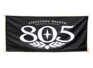 Firestone Walker 805 Пивной флаг 90x150см 100D Полиэстер Спорт на открытом воздухе или в помещении Клуб Цифровая печать Баннер и флаги Whole7118351