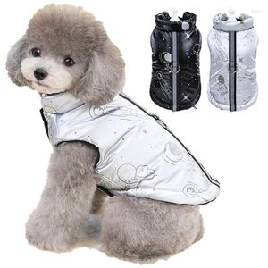 Hundebekleidung Reflektierende Jacke Weste Wasserdichte Winter Haustier Baumwollkleidung für kleine mittelgroße Hunde Katzen Warmer Mantel Chihuahua Yorkie