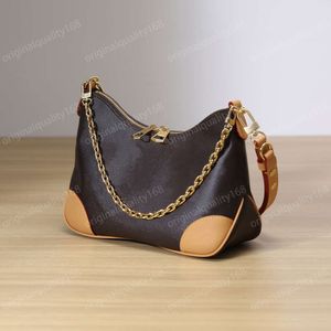 Boulogne Bag Классические модные сумки-цепочки M45831 M45832 Холстовая женская сумка через плечо под мышками Дизайнерская брендовая роскошная европейская оригинальная качественная сумка 10A