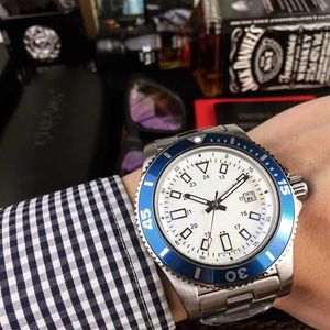 Mens 시계 최고 품질 자동 이동 43mm 스테인리스 스틸 스트랩 남성 시계 Orologio di Lusso Wristwatches330s