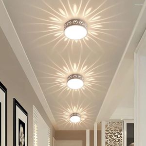 Ceiling Lights LED Lamp Energy Saving Indoor Lighting Protect Eyes Entry Easy Installation Brightness Durable For Aisle Corridor