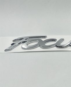 Novo para ford focus mk2 mk3 mk4 tronco traseiro emblema emblema script logo231g7909425