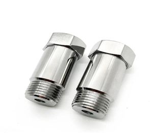 Część 2PCS Wydechowa czujnik tlenu Lambda 45 mm O2 M18 X15 Przedłużenie dystansowy żelazko Nickel Extender5766488