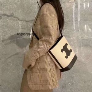 Borsa a secchiello borsa a tracolla designer cel Secchiello in tela crosta di pelle La pelle bovina ha una bella capacità Borsa ad arco trionfale Donna Advanced Fashion One spalla Cro UUP3