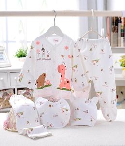 Born Baby Girl Clothes 100 Cotton Infant Clothing Set Brand Boy For Pant Outfit Hat Suit Sets9196366