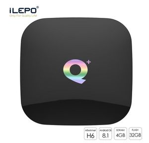 Q Plus Android 81 TV Box H6 Quad Core 4GB 32GBスマートボックスは、TX3 X968460880よりも24G WiFiをサポートしています