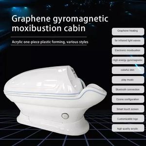 Graphene Gyromagnetic Moxibustion LED Light Weight Loss Sauna Capsule Machine Hydrogen Capsule Hydrogen Therapy Slimming device