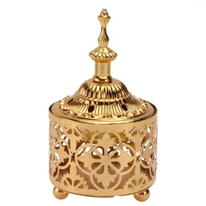 Candele Candele Cangoli Ornamento Ornamento Disterra del bagno Decorazioni per bagno Burner Metal Censer