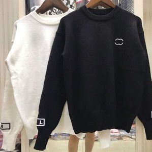 Yeni Stil Kadınların Takipleri Sweaters Tasarımcı Kadın Lüks Markalar Kazak Mektuplar Kazak Erkekler Hoodie Uzun Kollu Sweatshirt Nakış Triko Kış