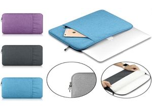 Laptop Sleeve Cases 11 12 13 15Inch för MacBook Air Pro 129Quot iPad Soft Cover Bag Case Samsung Computer1192705