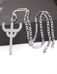 jewelry Gothic Punk Judas Priest Necklace Stainless Steel Men039s Favorite Pendant merch logo symbol Charm Amulet3046180