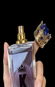 Marca de luxo rei coroa parfum spray colônia k perfume 100ml homem encantador fragrância masculina eau de toilette 33floz frança 9841095
