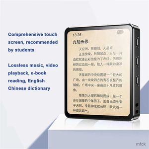 Mp3 mp4 players leitura automática em voz alta mini-jogo mp5 3.5mm mp3 mp4 estudante walkman player memória expansível jogador de toque completo
