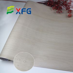 Wallpapers Factory Pvc Waterproof Wood Grain Bedroom Dormitory Furniture Kitchen Decoration Self-Adhesive Background Wall Paper Sticke Oterz