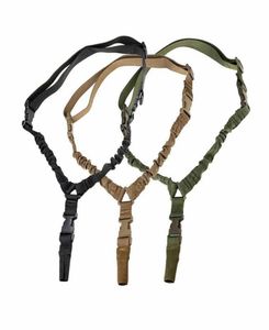 Ein Single Point Sling Multifunktions-Nylon-Taktikgürtel Airsoft Verstellbarer Riemen Schnellverschlussschnalle für die Gewehrjagd Wargame5147773