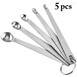 Medição Ferramentas S Kitchen 5pcs/Configuração Tamanho do tempero Spoon Spoen Stoneless Múltiplo de café Pequeno