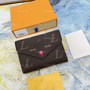 Luxury Designer Women's Wallets Genuine Leather Tri Fold Wallet Card Holders Ladies Clutch Bags Coin Purses M41938