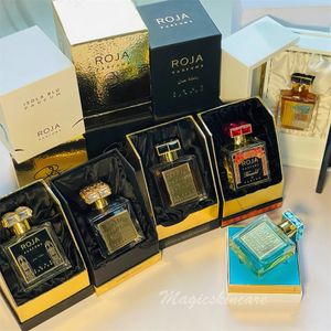 12 tipi di profumo Roja Elysium Harrods Aoud Isola Blu Enigma Oligarch Fragranza Colonia per uomo Donna Buon odore Parfum spray di alta qualità