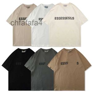 ESS MENS KVINNA DESIGNERS T SHIRTS FÖR MAN S SUMMER Fashion Essen Topps Luxurys Letter Tshirts Kläder Polos Apparel Sleeved Bear Tshirt Tees USA Size SXL 110 CVSR