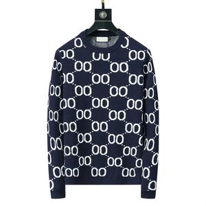 Sıcak Klasik Tasarımcı Sweaters Erkekler İçin Erkekler Kadınlar Kalite Sıradan Maçlı Yuvarlak Boyun Uzun Spor Giyim Mektubu Ünlü Kazak Triko Jumper M-3XL