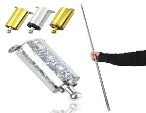 Trekkingstöcke 11 m Metall Magic Pocket Staff Tragbarer Stick Arts Rod Pole Magicians Trick1156096