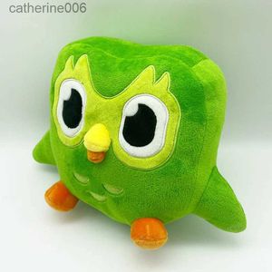 Stuffed Plush Animals Green Duo Owl Duo Lingo Owl Plush Duolingo Plush Doll Plush Owl Duolingo Owl Plush Mascot Duo Lingo Plush Owl Duo FigurineL231228