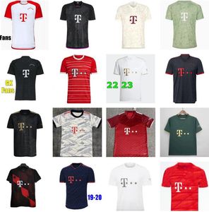 21/22 Bayern de Munique Davies São Jerseys Oktoberfest Lewandowski Gnabry Muller Kimmich Munich Musiala Coman de Ligt Davies Camisa de futebol 2021 2022 uniforme