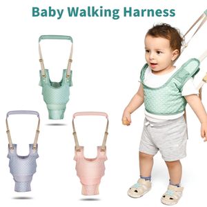 Bebê walker sling criança cinto mochila crianças andando aprendendo atividade de verão engrenagem destacável corda de tração dupla utilização 231228