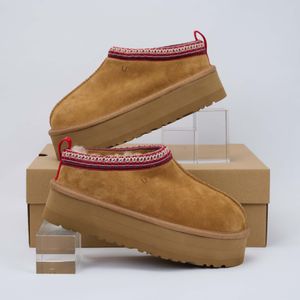 Women's Tasman Slippers, Chestnut Fur Slippers, Wool Pitaz Slippers, Mules, Men's Platform Boots, Slip-ons, Suede Uppers, Comfortable Fall/Winter Designer Boots AAA+777