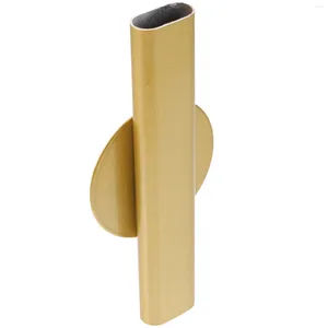 Vases Wall-Mounted Flower Tube For Display Wall Metal Vase Decoration Holder