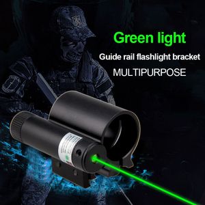 Aiming Multifunctional Laser Aiming Laser Aiming Instrument Aiming Flashlight Green Light 25 outside Line Infrared Guide Rail Clamping Device Flashlight